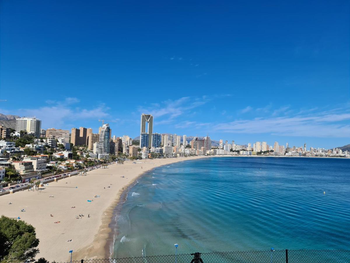 Bonito Triplex Con Increibles Vistas Villa Benidorm Exteriör bild